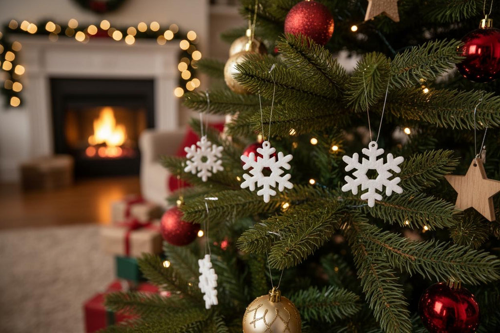 10er Set Schneeflocken